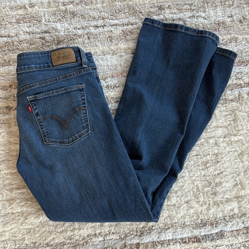 Levis 526 Slender Straight Jeans Size 8